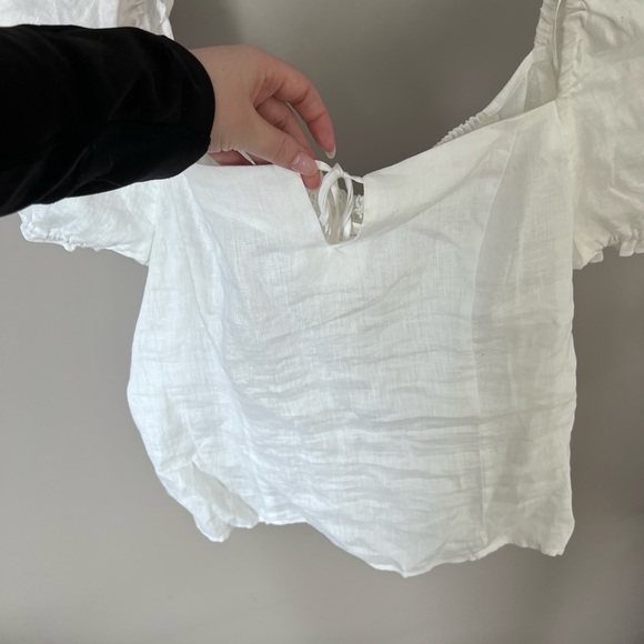 White linen shirt - Picture 2 of 4